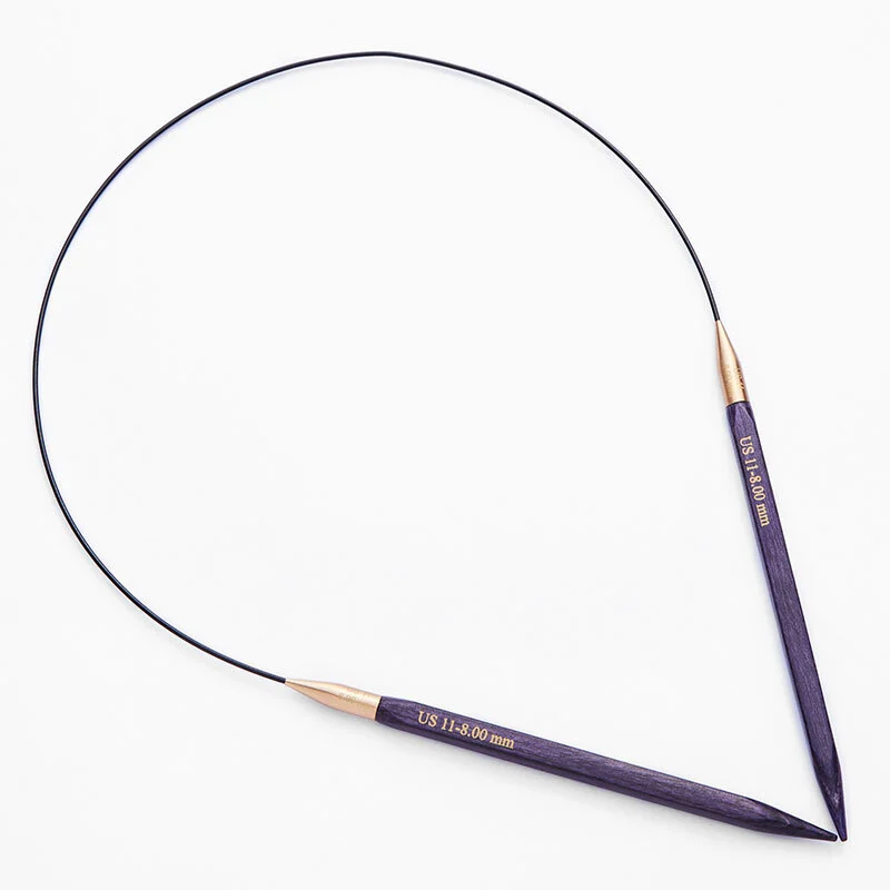 KnitPro J'adore Cubics Faste Rundpinde 40 cm (3.00-8.00mm)