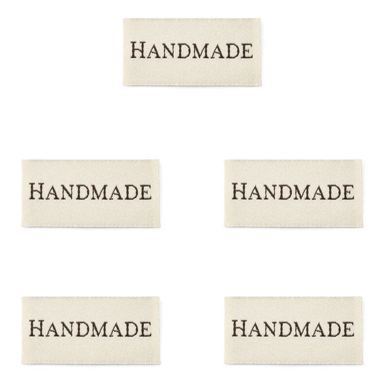 LindeHobby Handmade Label, Bred Lucy Rose