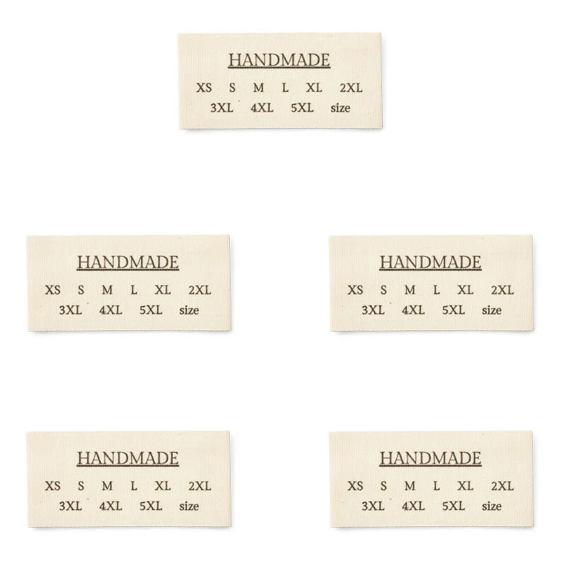 Handmade with sizes Voksenstørrelser