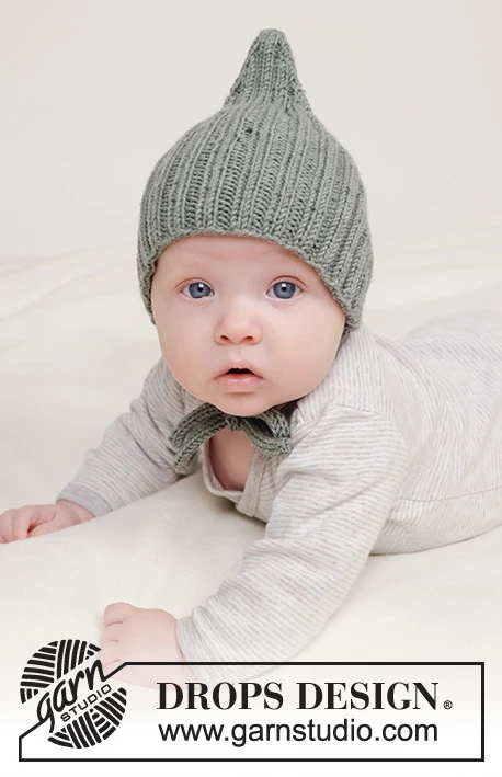 45-4 Forest Pixie Hat by DROPS Design