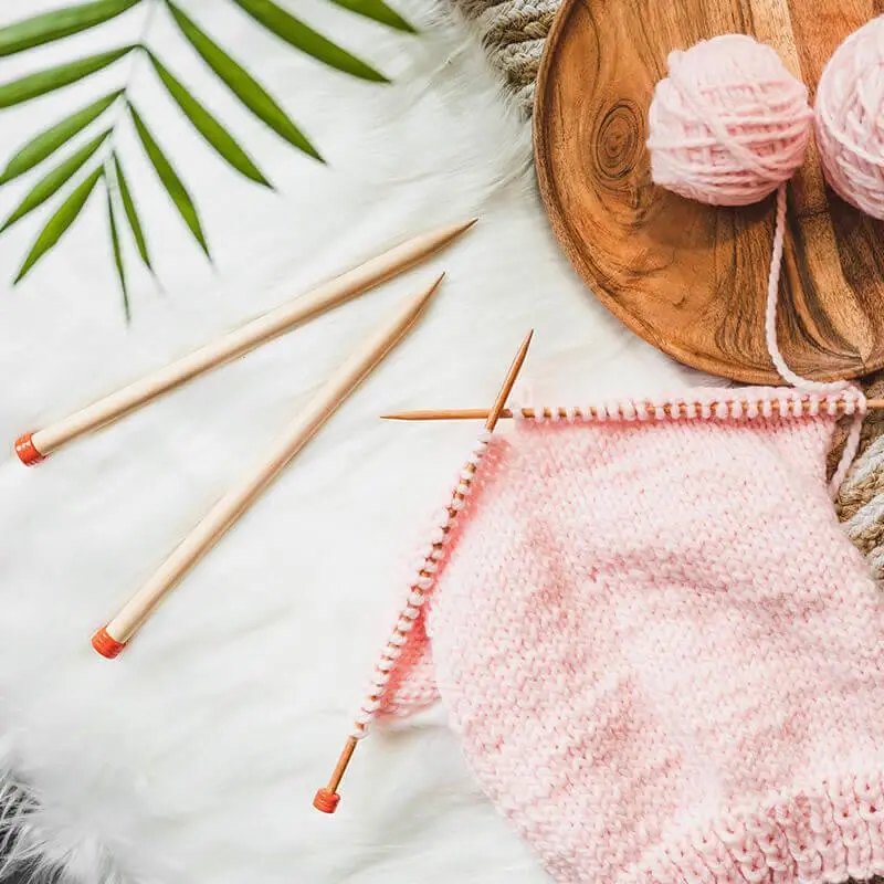 KnitPro Basix Beech Jumperpinde 35 cm