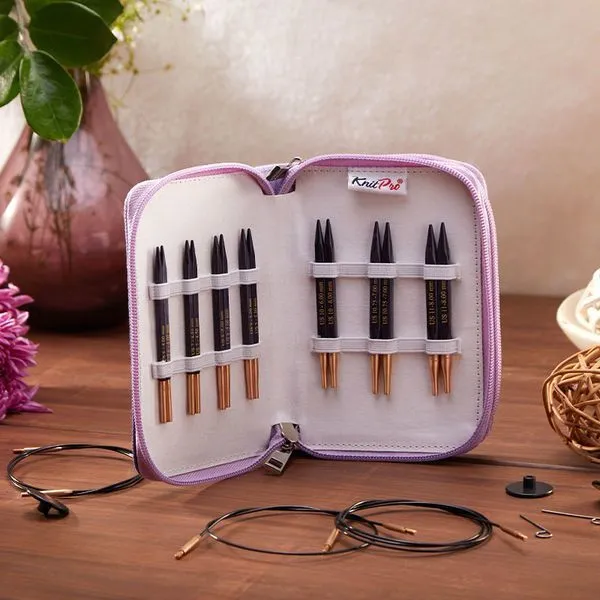 KnitPro J’adore Cubics Udskiftelige Rundpindesæt Special