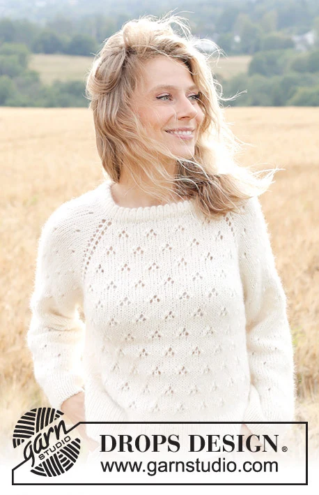 249-4 Spring Snowflake by DROPS Design