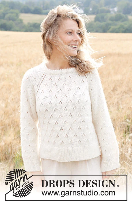 249-4 Spring Snowflake by DROPS Design