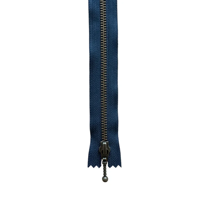 YKK Fast Lynlås Antik Messing 6 mm 20 cm 560