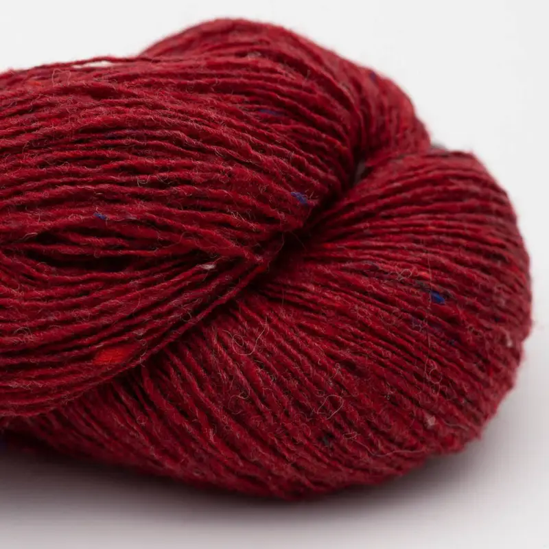 BC Garn Loch Lomond Lace GOTS 11 Ildrød