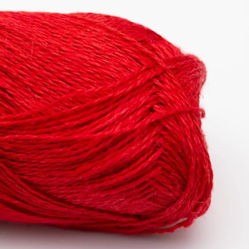 BC Garn Lino 39 Kardinal Rød