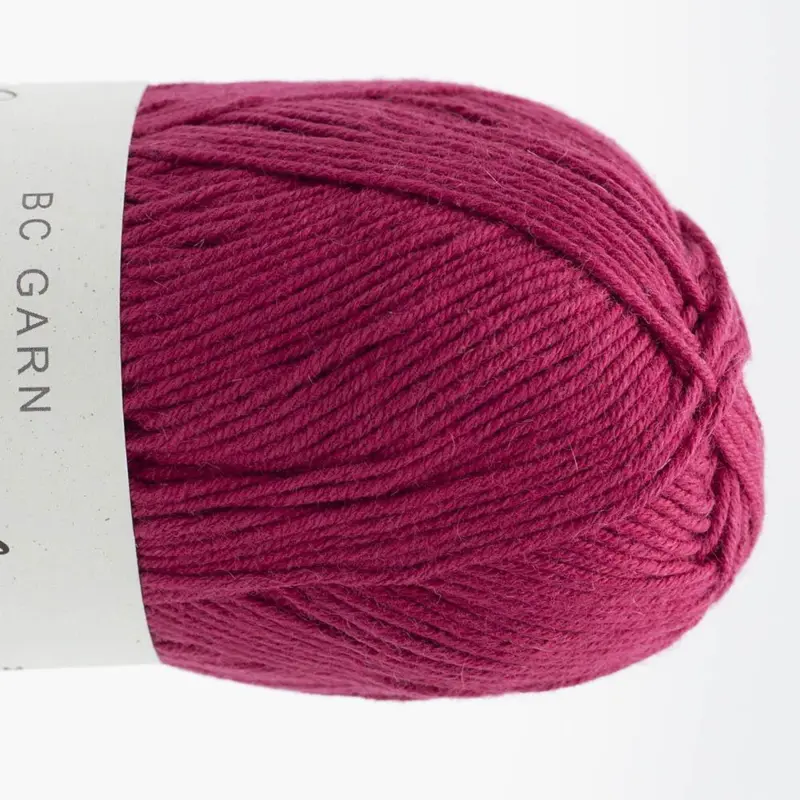 BC Garn Summer in Kashmir GOTS 06 Hindbærpink