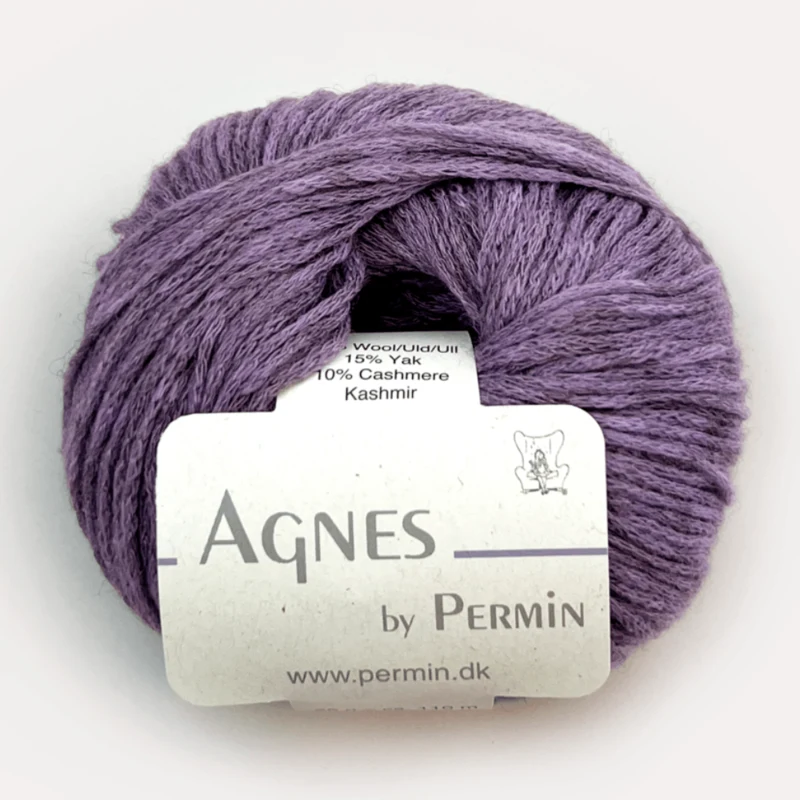Permin Agnes 06 Støvet Lilla