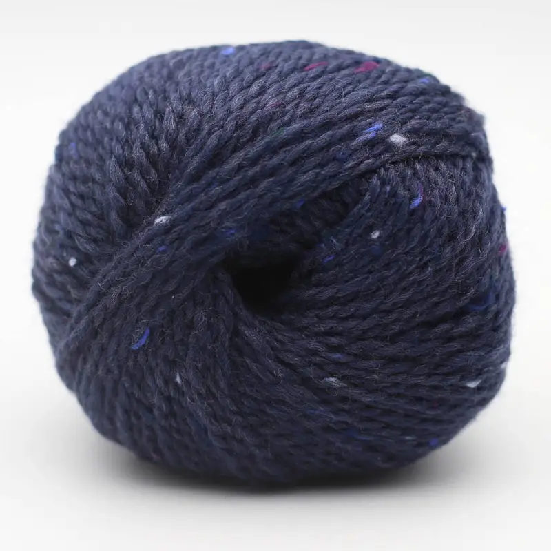 Hamelton Tweed 1 GOTS 01 Marineblå