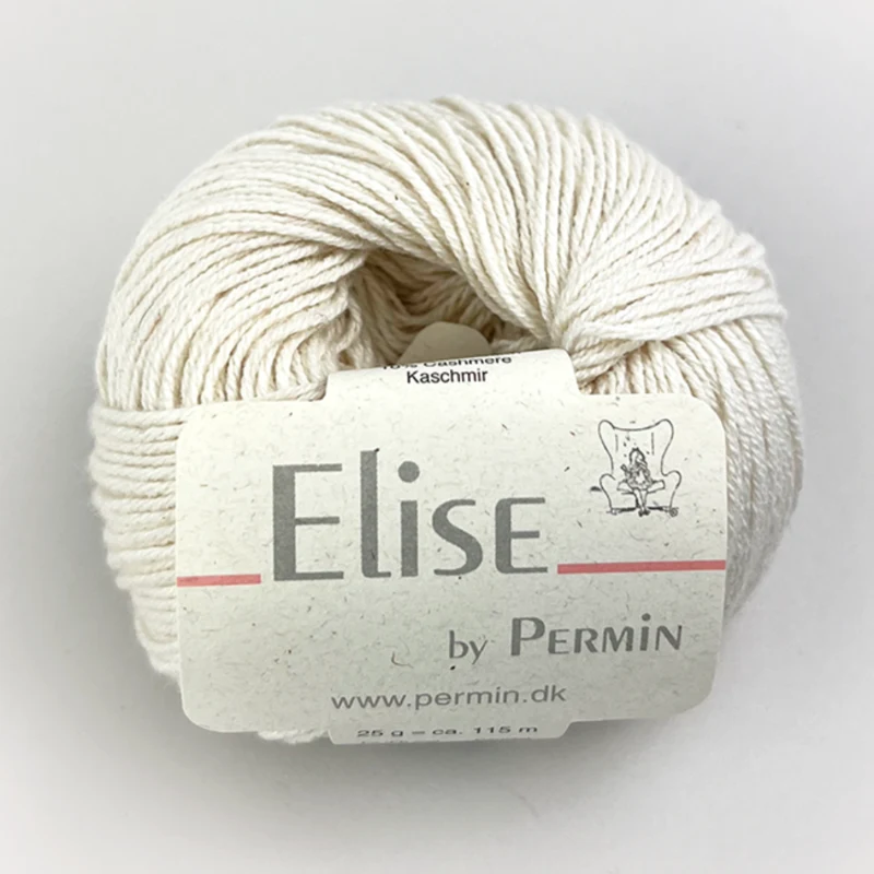 Permin Elise 09 Råhvid