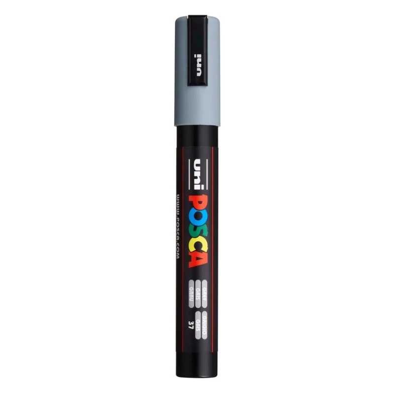 Posca Tusch, 1.8-2.5 mm, 1 stk. 37 Grå