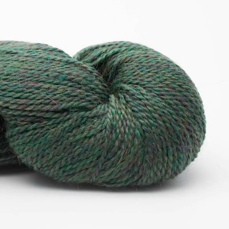 BC Garn Babyalpaca 10/2 RAS 117 Skovgrøn Heather RAS