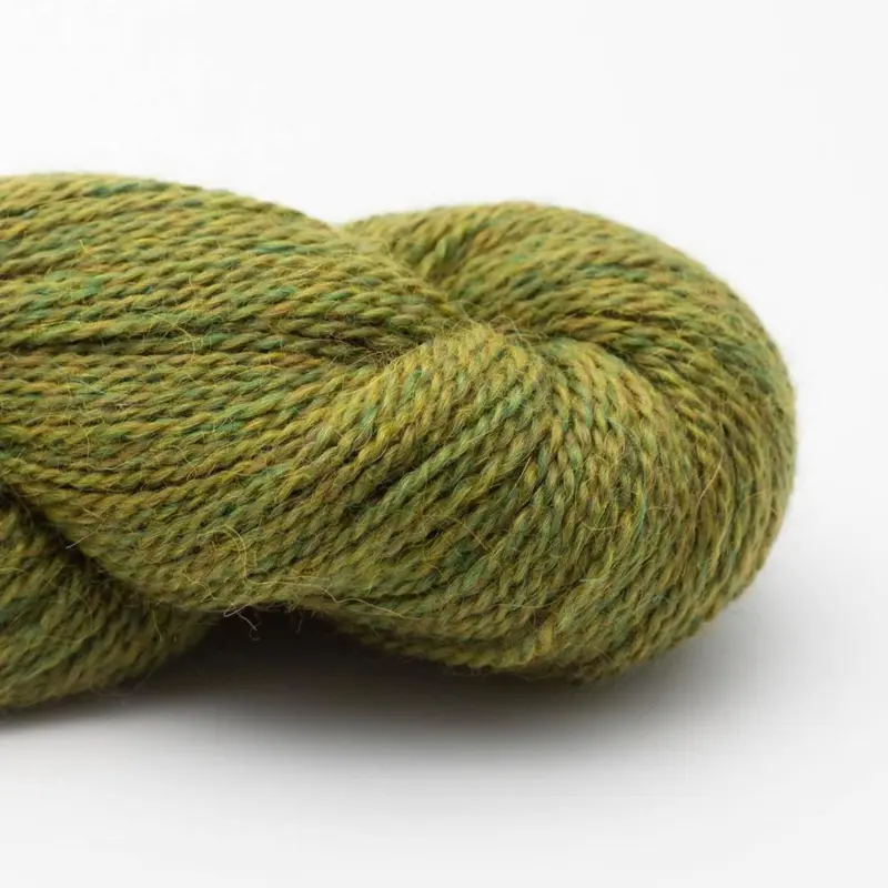BC Garn Babyalpaca 10/2 RAS 119 Æblegrøn Heather RAS