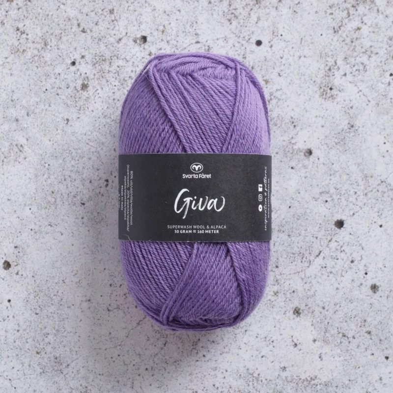 Svarta Fåret Giva 062 Dyb lavendel