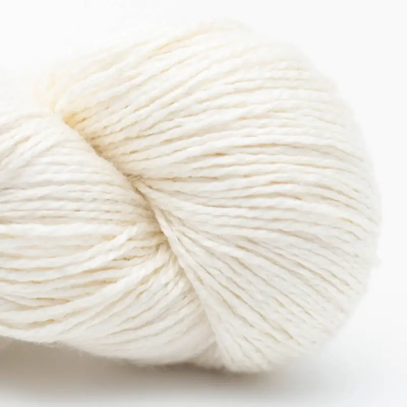BC Garn Jaipur Peace Silk 49 Naturlig hvid
