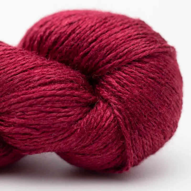 BC Garn Jaipur Peace Silk 21 Kirsebær