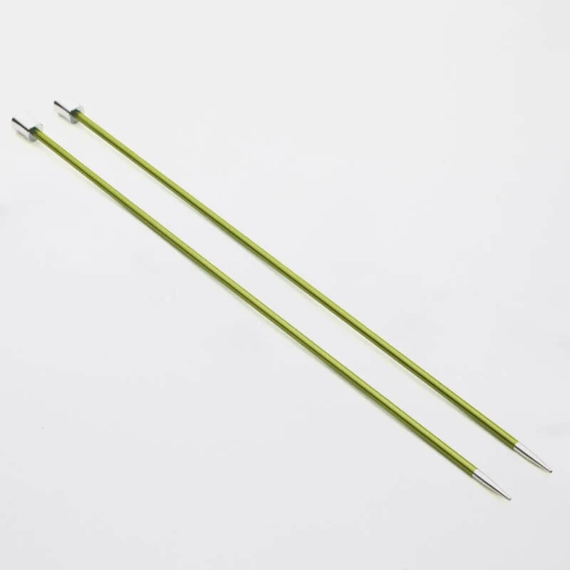 KnitPro Zing enkeltspidsede strikkepinde sæt 25 cm / 10" 3.50 mm