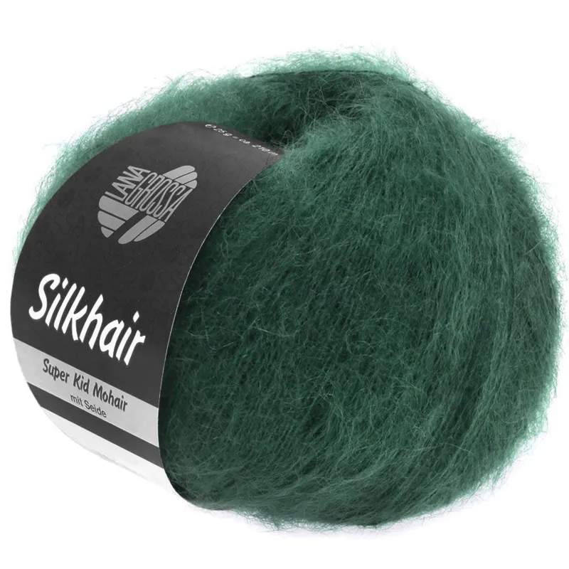 Lana Grossa Silkhair 110 Mørkegrøn