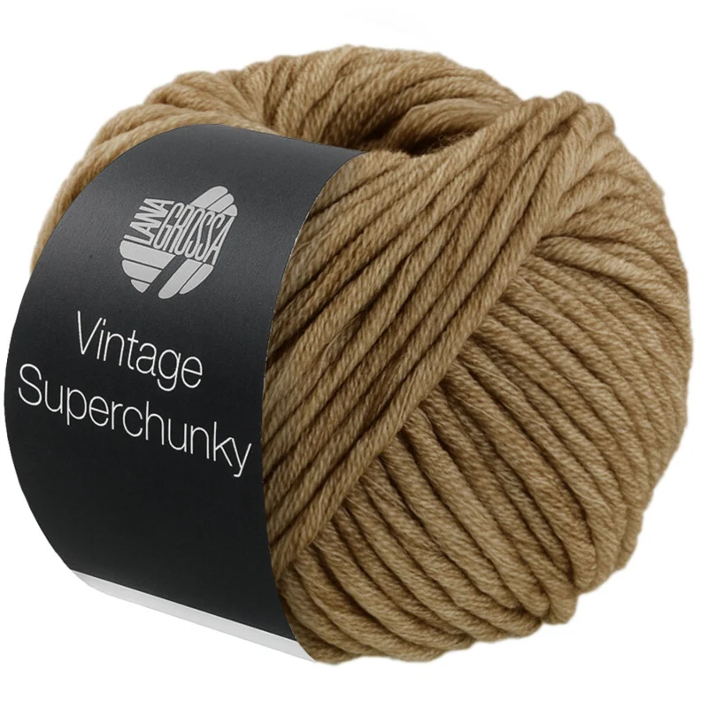 Lana Grossa Vintage Superchunky 508 Khakibeige