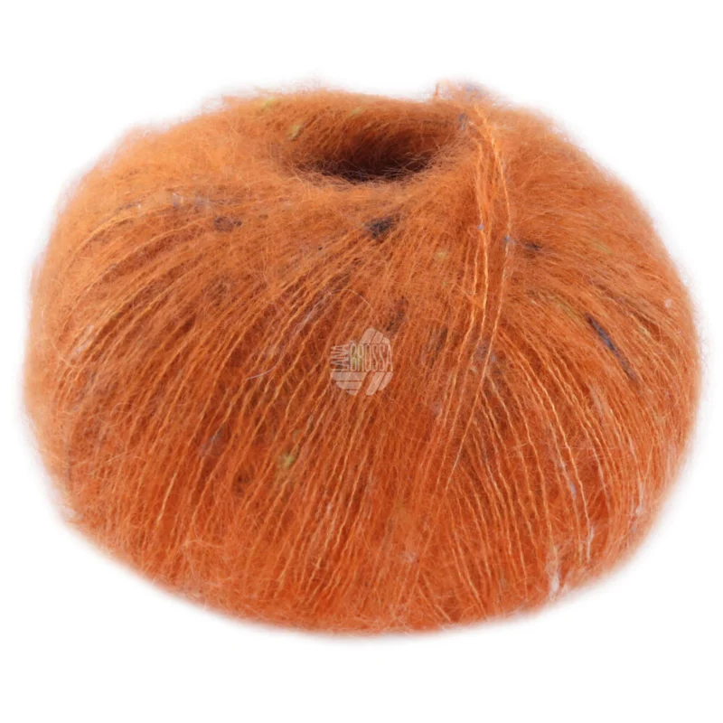 Lana Grossa Natural Superkid Tweed 611 Rustorange