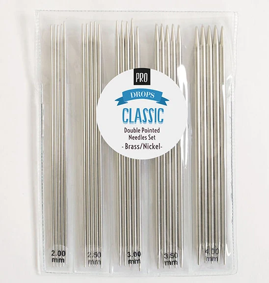 DROPS Pro CLASSIC Strømpepindesæt (2.00-4.00mm)