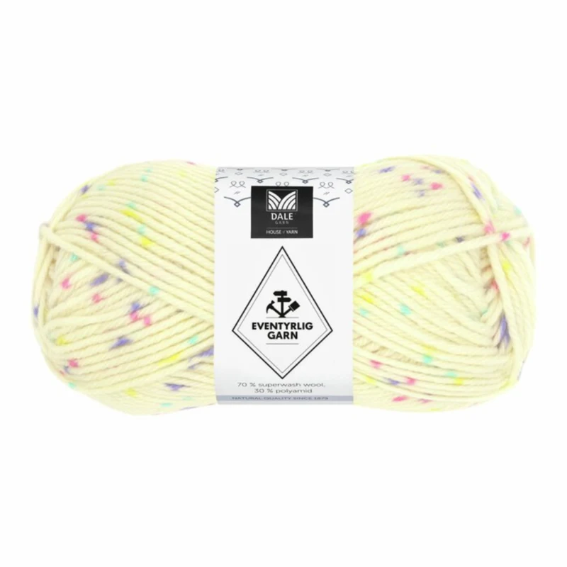 Dale Eventyrlig Garn 608 Lollipop prik