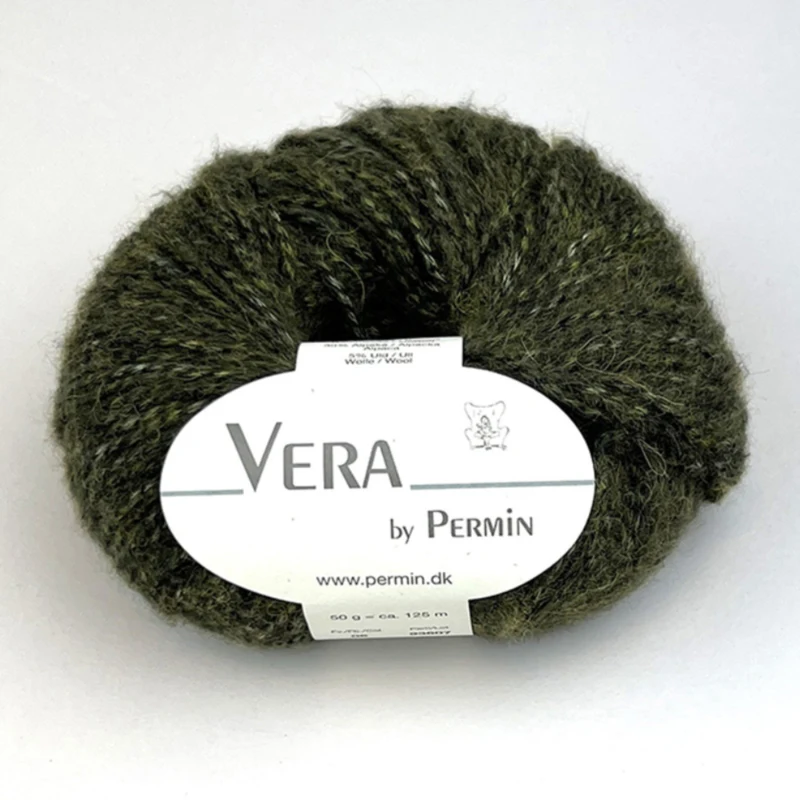 Permin Vera 10 Mosgrå
