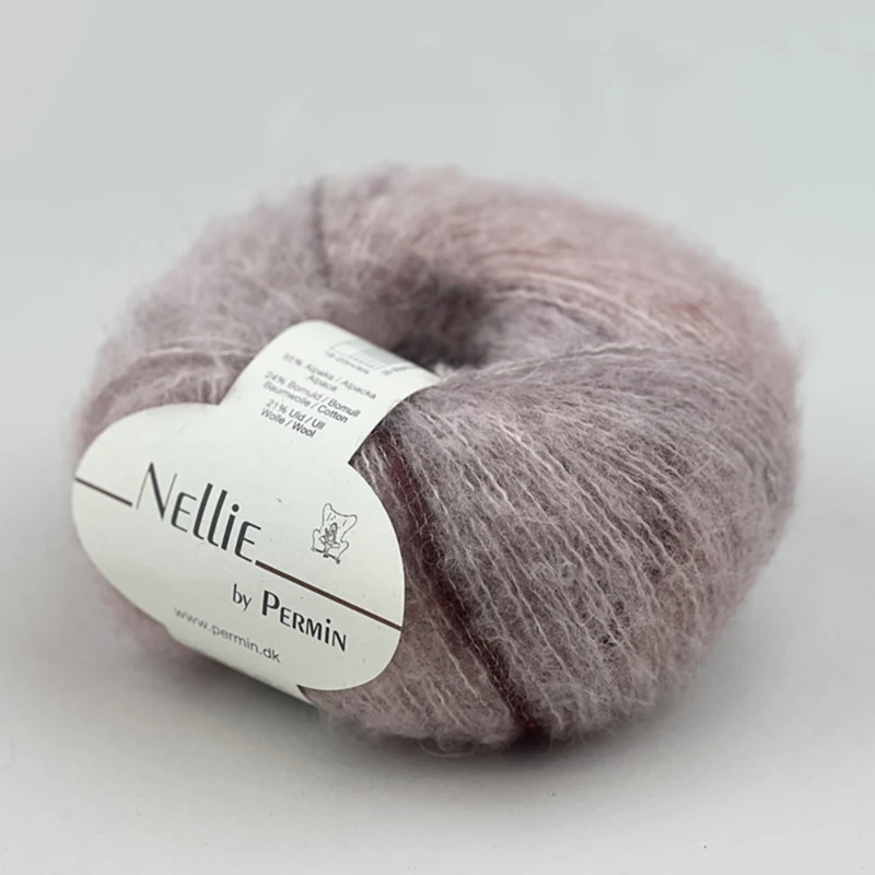 Permin Nellie 04 Rosa/bordeaux/syren