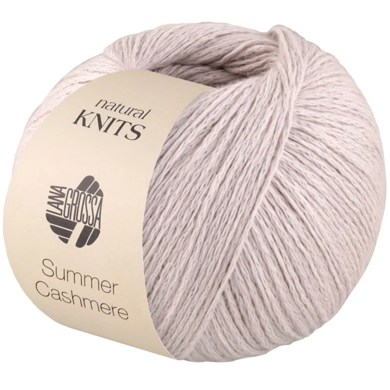 Lana Grossa Summer Cashmere 09 Hør-hvid