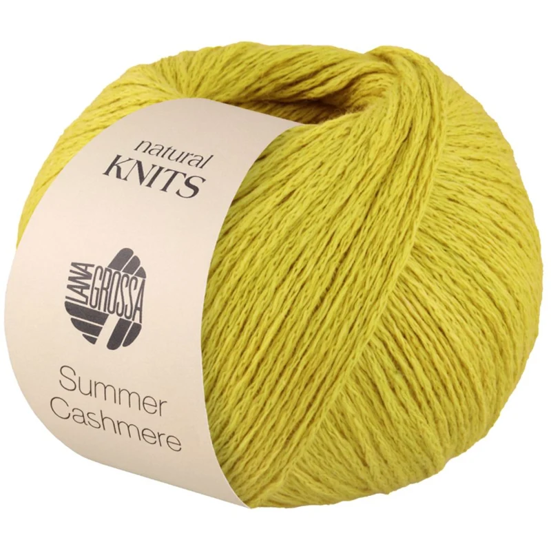 Lana Grossa Summer Cashmere 16 Limegrøn