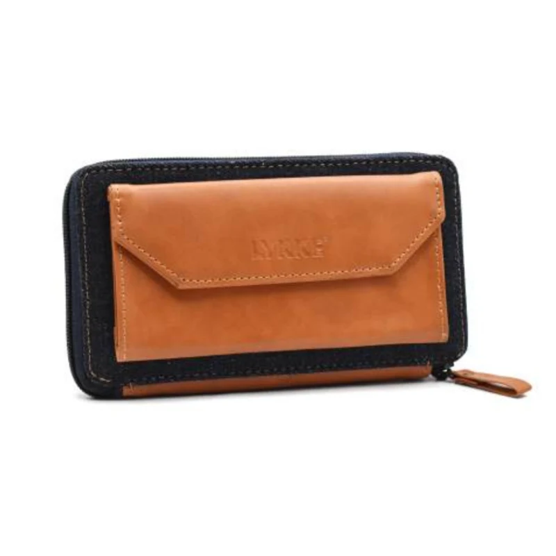 LYKKE Oxford Etui til Udskiftbare Rundpinde, 9 cm Lysebrun