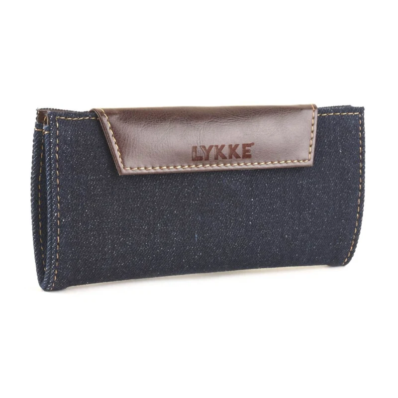LYKKE Weekender Large Etui med Magnetisk Lukning, 13 cm Chokolade