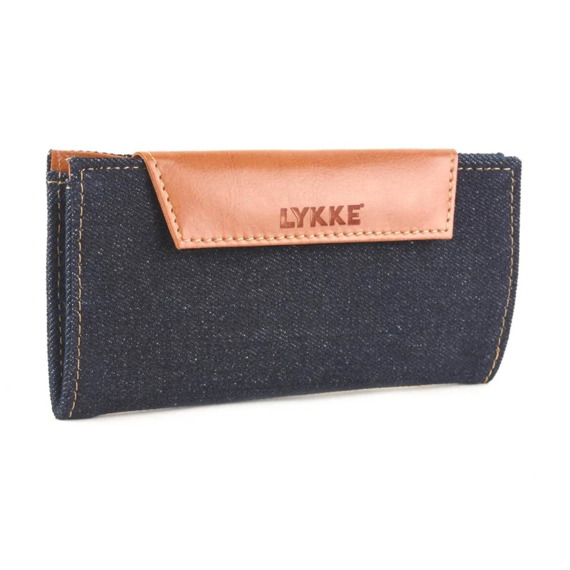 LYKKE Weekender Large Etui med Magnetisk Lukning, 13 cm Lysebrun