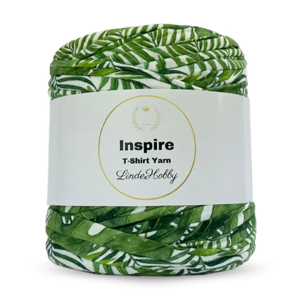 LindeHobby Inspire Print 49 Grønt naturprint