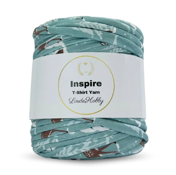 LindeHobby Inspire Print 83 Blå med dyreprint