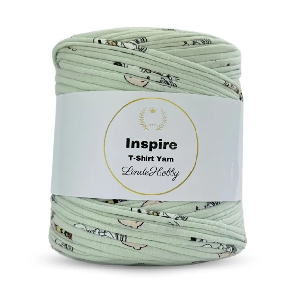 LindeHobby Inspire Print 87 Lysegrønne nuancer