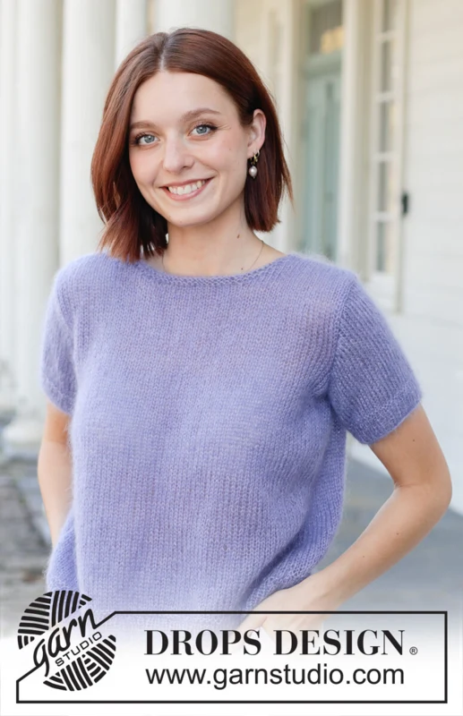 259-3 Violet Reverie by DROPS Design