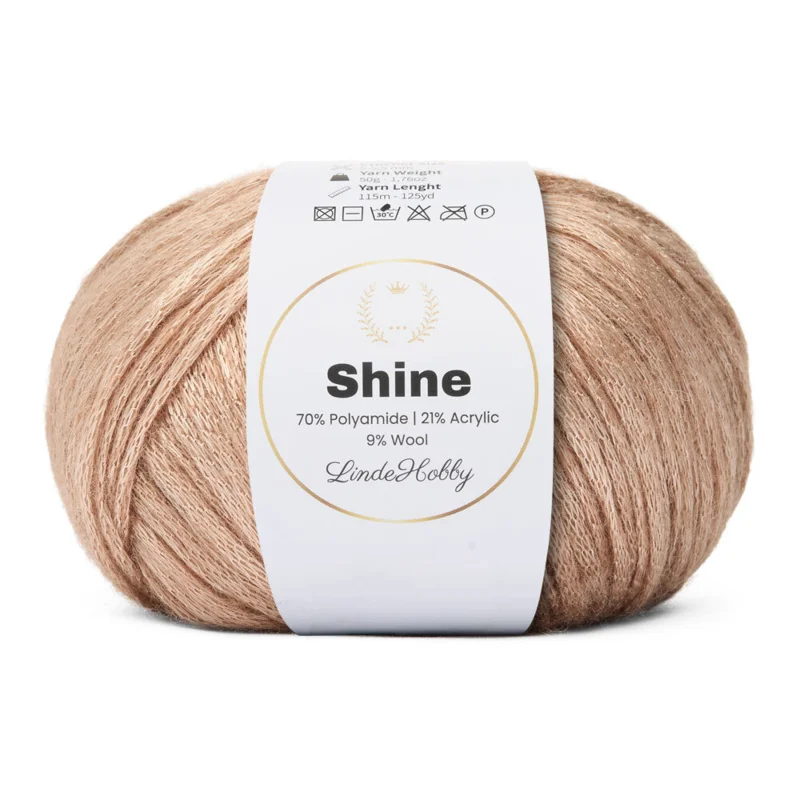 LindeHobby Shine 16 Karamelglød