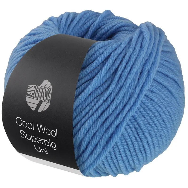 Lana Grossa Cool Wool Superbig 20 Himmelblå