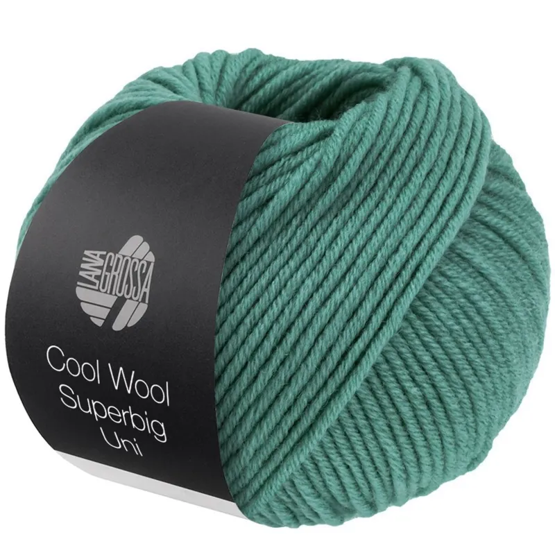 Lana Grossa Cool Wool Superbig 30 Lys søgrøn