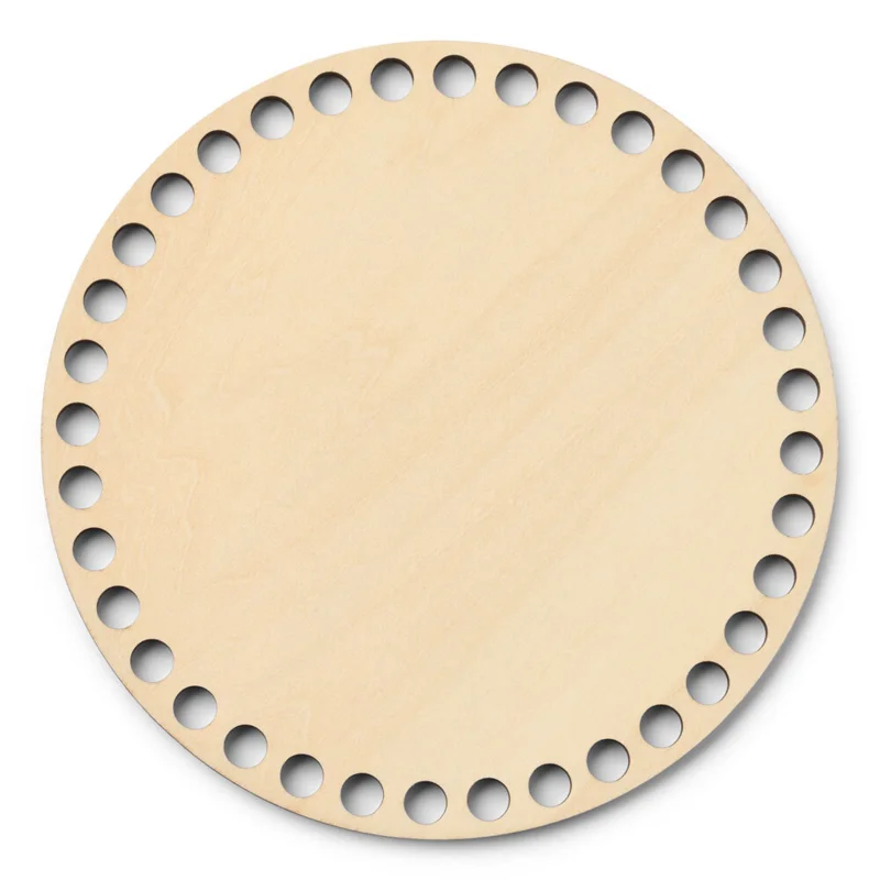 LindeHobby Taskebund, Rund, Krydsfiner 15 cm