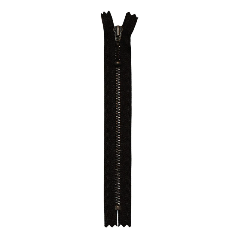 YKK Fast Lyslås Antik Messing 4 mm 14 cm 570 Brun