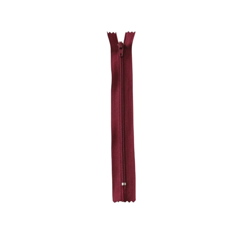 YKK Fast Lynlås Spiral 4 mm 20 cm 578 Bordeaux