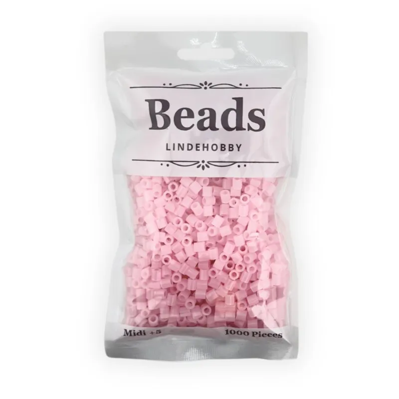 LindeHobby Beads Glow 02 Pink