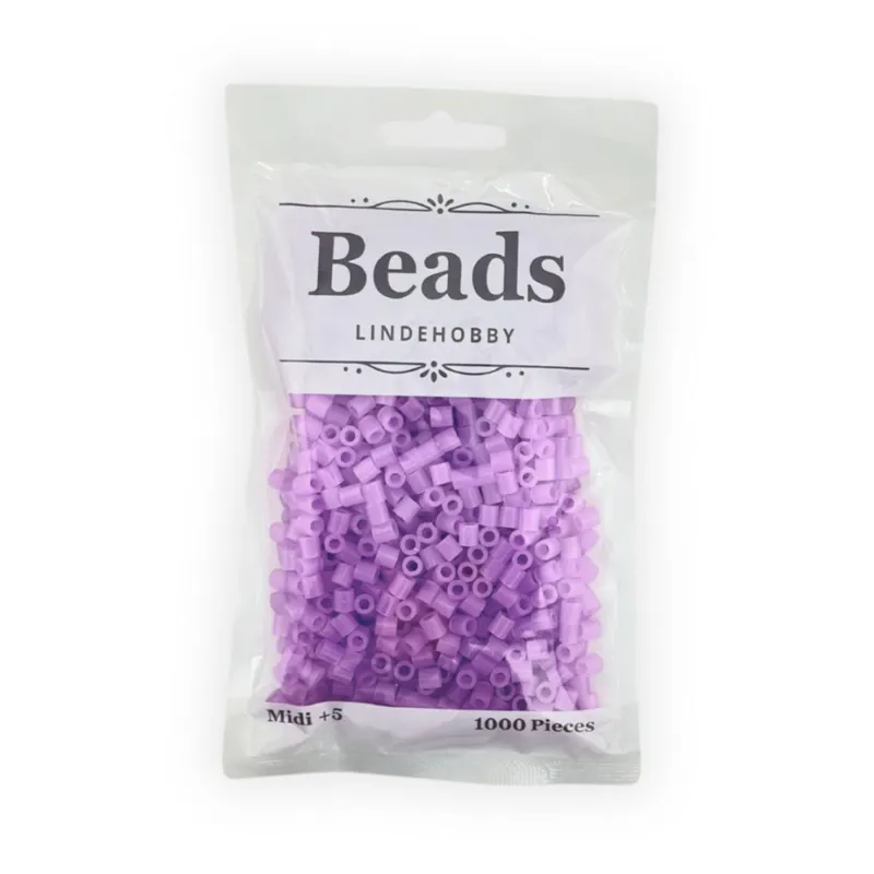 LindeHobby Beads Glow 04 Lilla