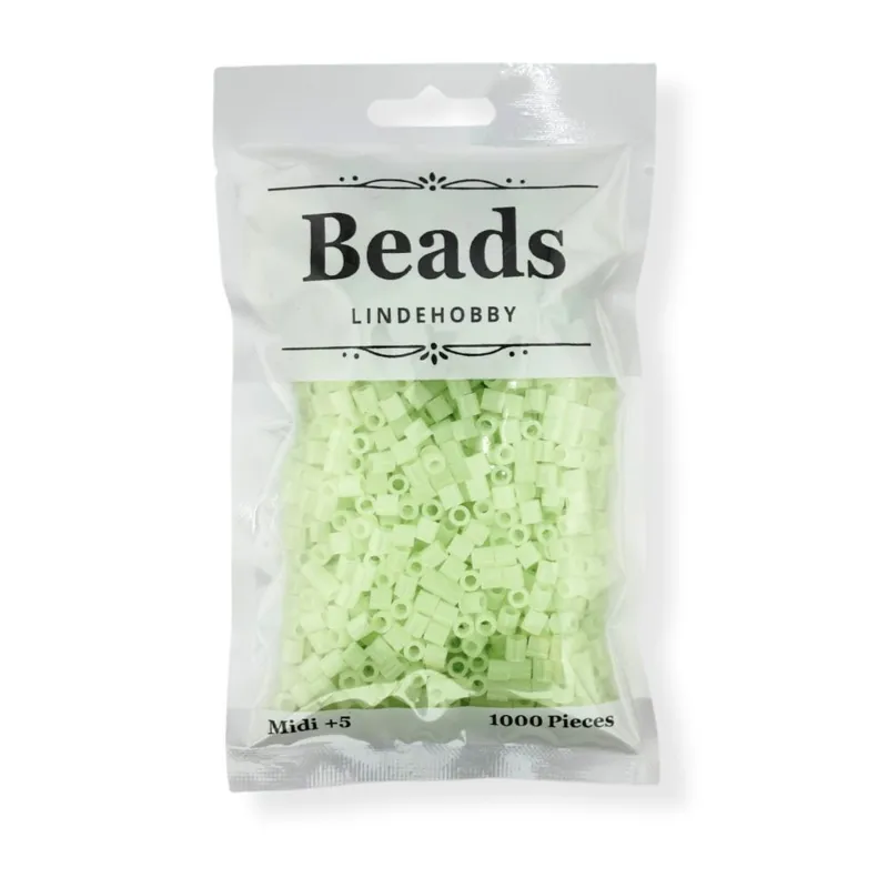 LindeHobby Beads Glow 06 Grøn