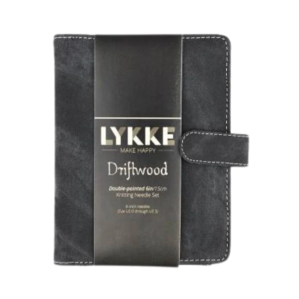 LYKKE Strømpepindesæt Driftwood, Grå, 15 cm (2.00-3.75 mm)