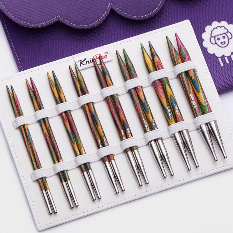 KnitPro Symfonie Udskiftelige Rundpindesæt Deluxe