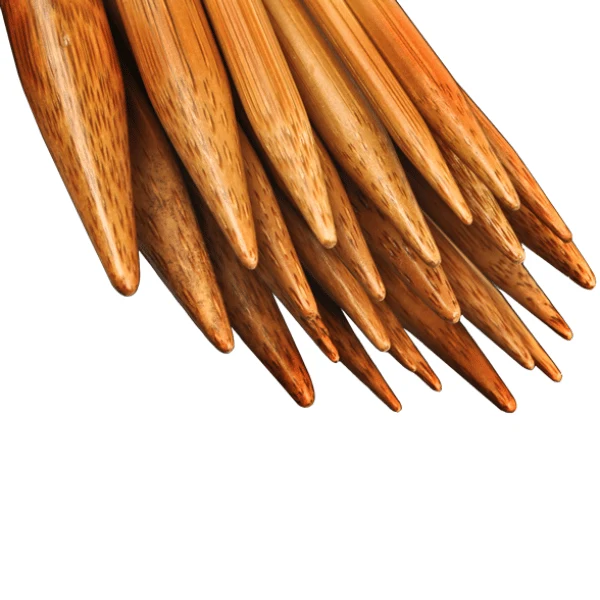 ChiaoGoo Udskiftelige Rundpinde Spin Bambus Patina (10 og 13 cm)